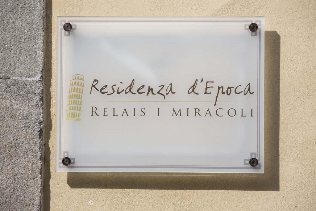 Residenza d'Epoca Relais I Miracoli Hotel Pisa Exterior foto